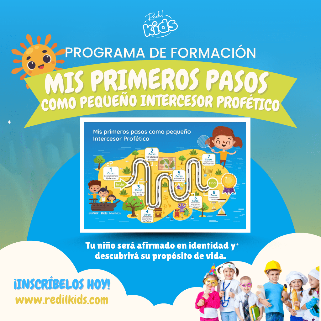Programa "Mis primeros pasos como pequeño Intercesor Profético " Miami
