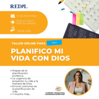 Taller online Planifico mi vida con Dios